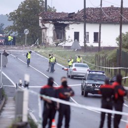 Atentado de ETA en la Casa Cuartel de Legutiano, en Álava