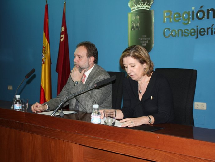 Sotoca y Palacios, en la rueda de prensa