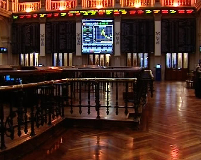 Al cierre la Bolsa cae un 0,75 por ciento