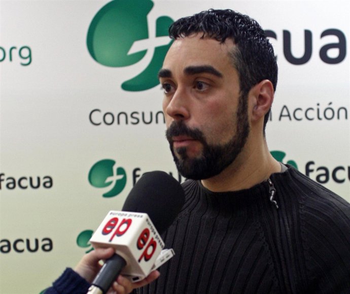El portavoz de Facua, Rubén Sánchez