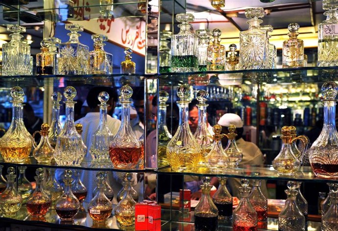 Botellas de perfumes 