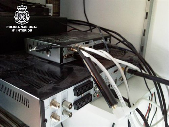 policía nacional material informático