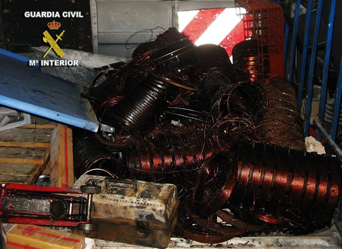 Cobre incautado