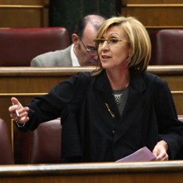 portavoz de Unión, Progreso y Democracia (UPyD), Rosa Díez