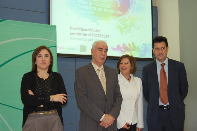 El consejero andaluz de Turismo, Luciano Alonso, este miércoles en un acto en Gr