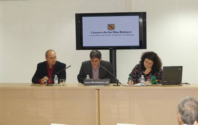 Gabriel Vicens en rueda de prensa