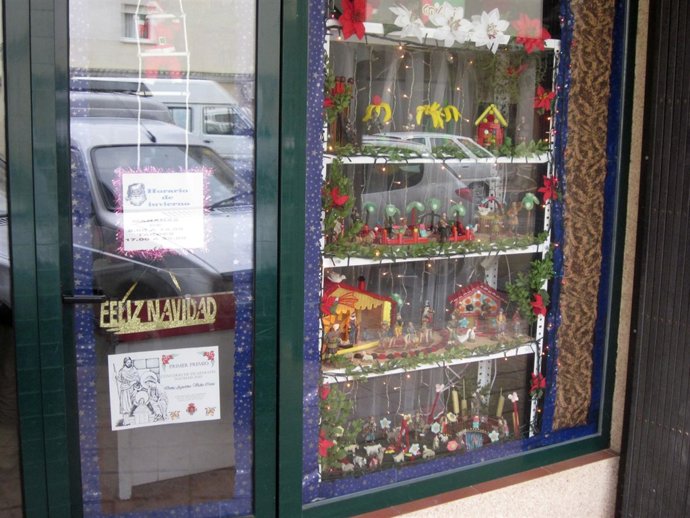 Escaparate ganador del Concurso de Escaparates navideños 2010