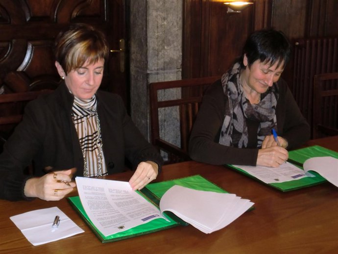 Arantza Tapia e Ino Galparsoro