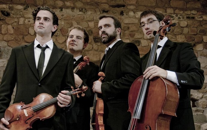 Integrantes del Cuarteto Versus