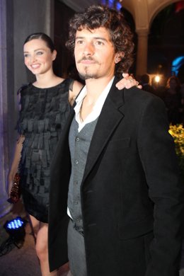 Orlando Bloom y su mujer, Miranda Kerr 