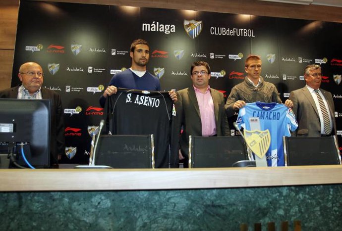 Asenjo y Camacho cedidos al Málaga