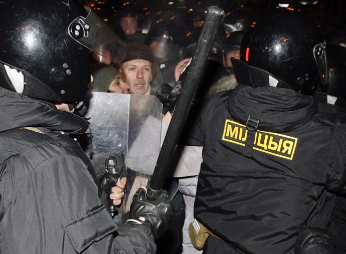 Disturbios en Bielorrusia tras la victoria de Lukasshenko