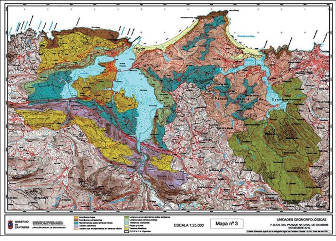 Uno de los planos incluidos en el PORN