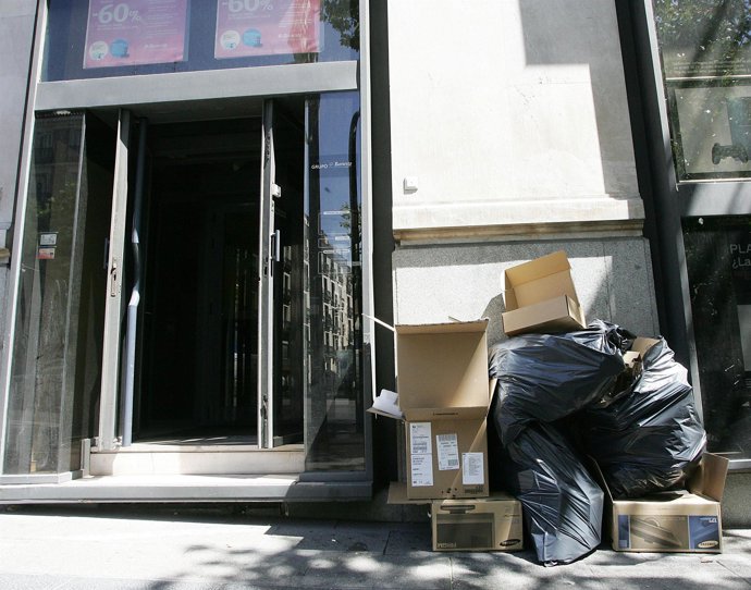 Basura en la calle
