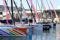 Vela/BWR.- Los 14 barcos tomarán la salida de la Barcelona World Race este viernes a las 13.00 horas   