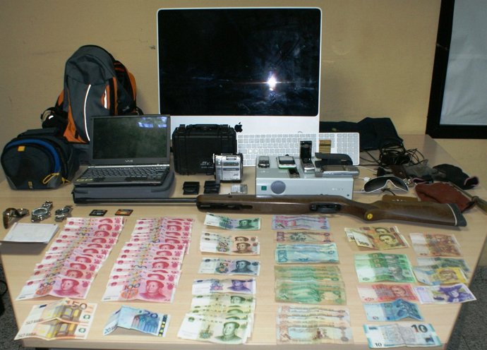 MAterial robado recuperado