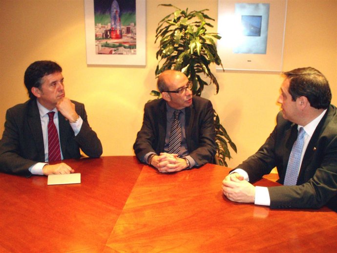 Baltasar en el traspaso de cartera a Recoder y Pelegrí