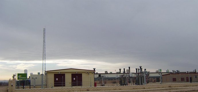 Subestación transformadora de energía eléctrica La Güera, en El Burgo de Osma (S