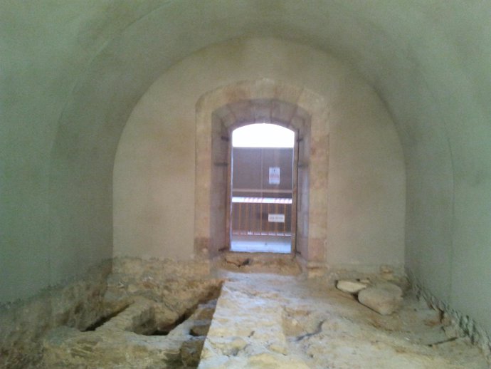 Restos arqueológicos del Catillo de Montjuic
