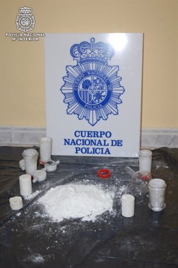 Cocaína incautada