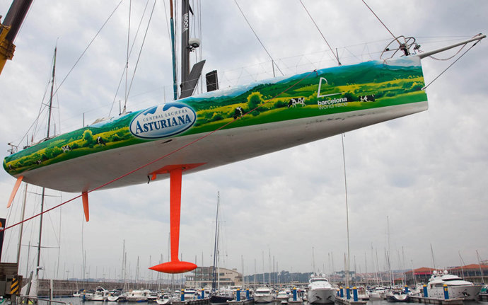 Vela Central Lechera Asturiana Barcelona World Race