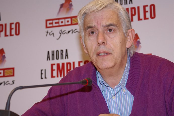 El secretario de Salud Laboral de CC.OO. Aragón, Benito Carreras