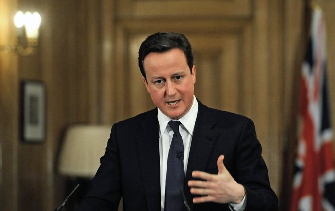primer ministro británico, David Cameron