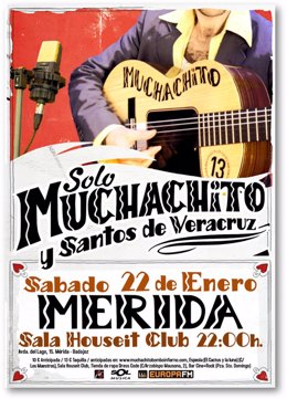 NUEVA FECHA Concierto Solo MUCHACHITO, Mérida