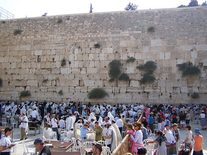 El Muro de las Lamentaciones en el iPhone