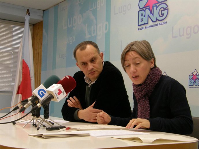 FOTOS BNG LUGO: Rolda Prensa Consecuencias Do Plan Xeral