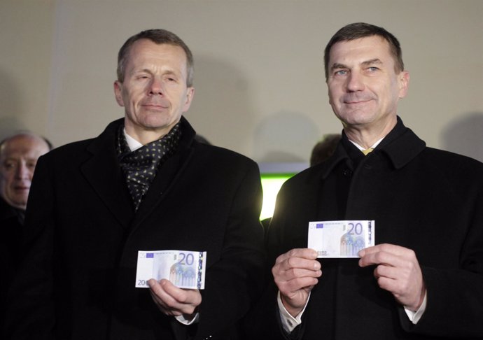El euro llega a Estonia