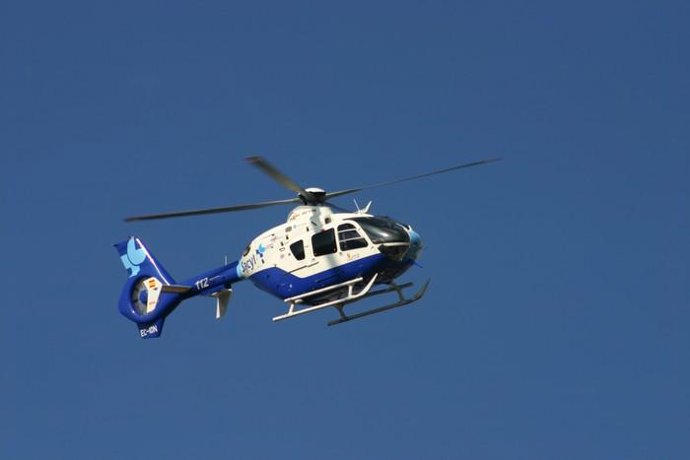 Helicóptero de Emergencias Sanitarias-Sacyl.
