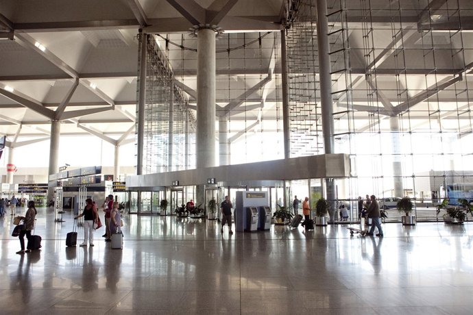 Imagen de la T3 del aeropuerto de Málaga, inaugurada en marzo de 2010 por los Re
