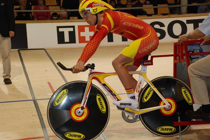 Imagen de un corredor de la selección nacional