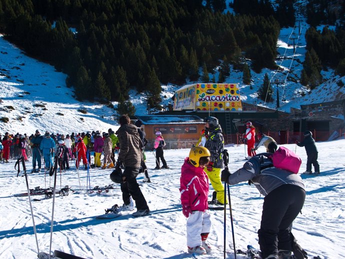 Pistas de esquí de Cerler (Huesca)