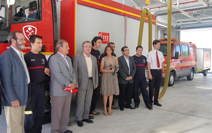 El nuevo parque de bomberos de Campillos (Málaga)