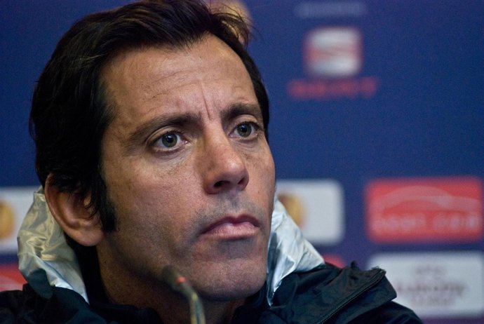 quique sanchez flores, entrenador atletico de madrid