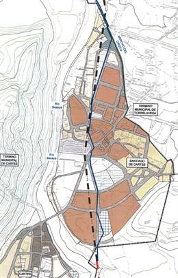 Soterramiento de la línea de alta tensión