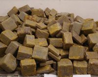 Guardia Civil interviene más de 450 kilos de hachís en un todoterreno después de una persecución