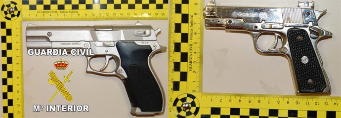 Armas utilizadas por los ladrones