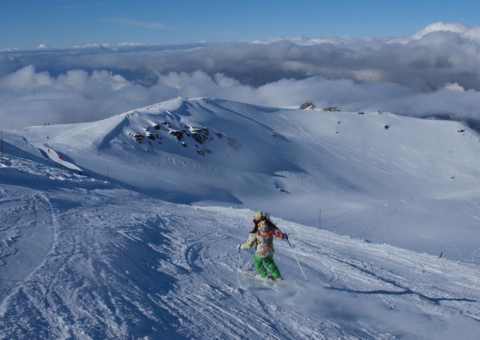 Sierra Nevada Cerró La Jornada Con 101.3 Kilómetros Abirtos