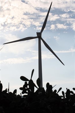 Molinos de energía eólica en Andalucía