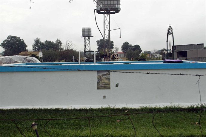 Lugar del ahogamiento de una niña en Almonte (Huelva)