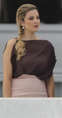 Marcela Temer, esposa del nuevo vicepresidente de Brasil, Michel Temer 