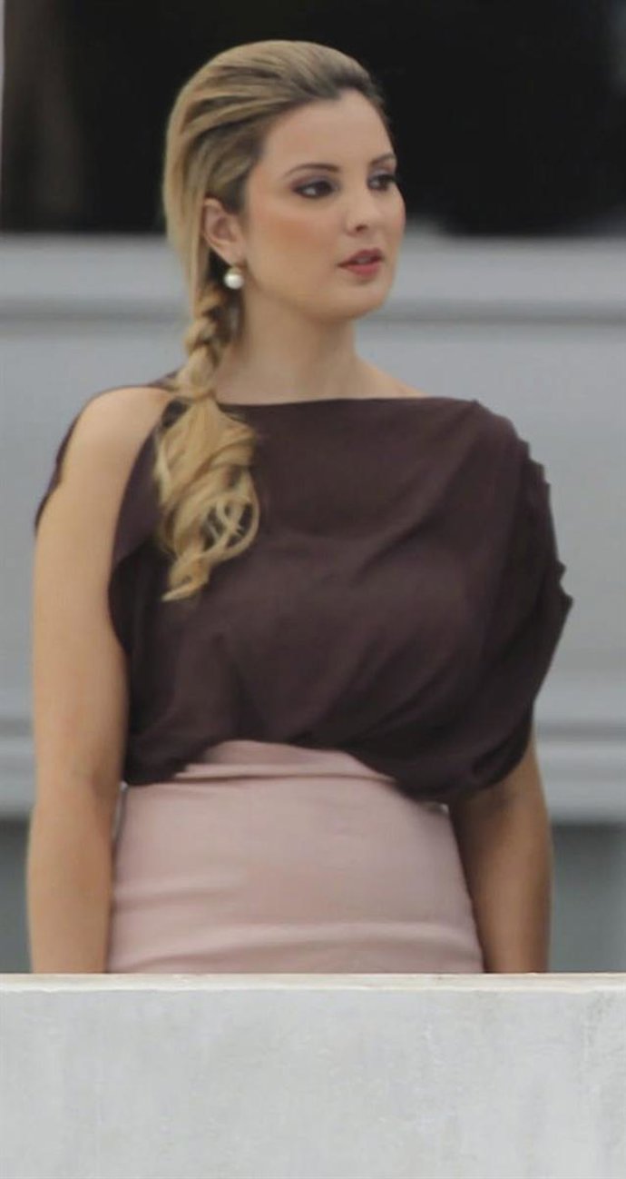 Marcela Temer, esposa del nuevo vicepresidente de Brasil, Michel Temer 