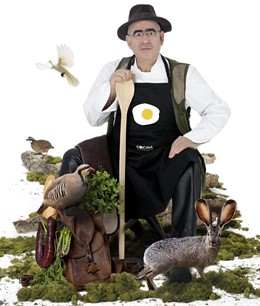 Posado del cocinero Abraham García 