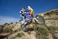 Rally/Dakar.- Coma (KTM): "No podía perder de vista el estado de los neumáticos"