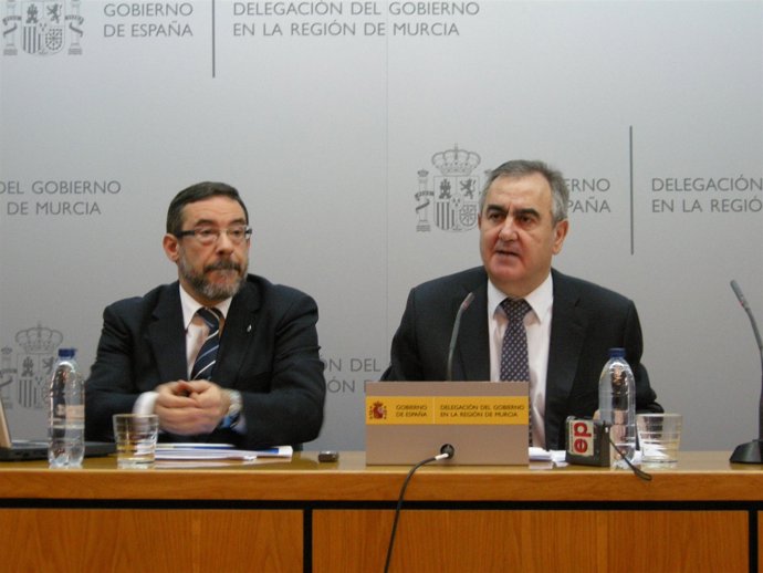 El jefe provincial de Tráfico y el delegado del Gobierno