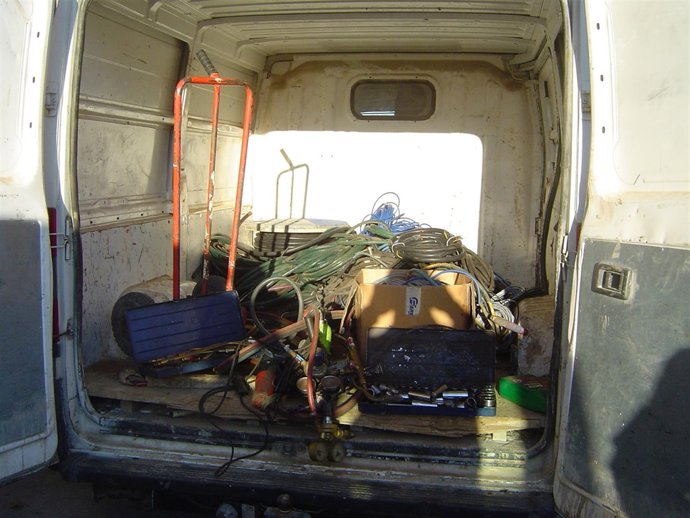 FOTOS ROBO CABLE COBRE