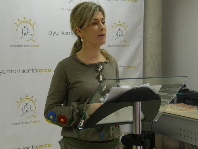 La concejal de Cultura y Festejos del Ayuntamiento de Lorca, Rosa Medina